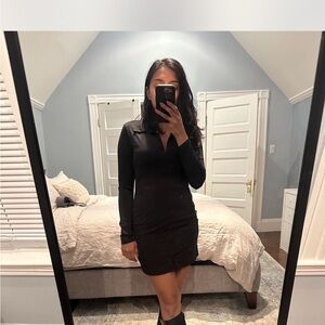 Elegant Black Women's Dress